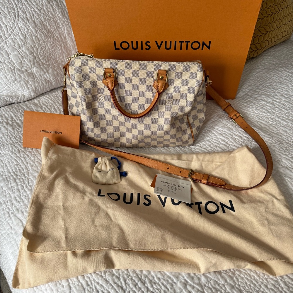 Louis Vuitton Damier Azur Speedy 30